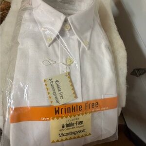 Munsingwear White Dress Shirt